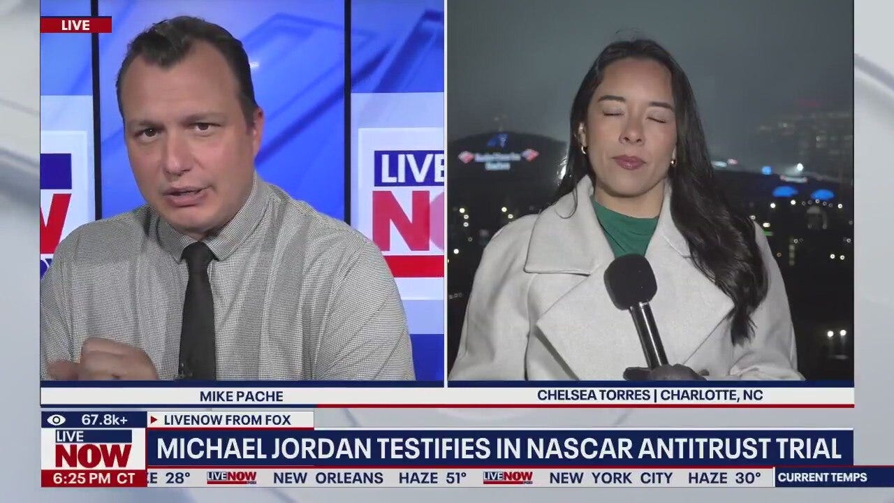 Michael Jordan reveals why he's suing Nascar