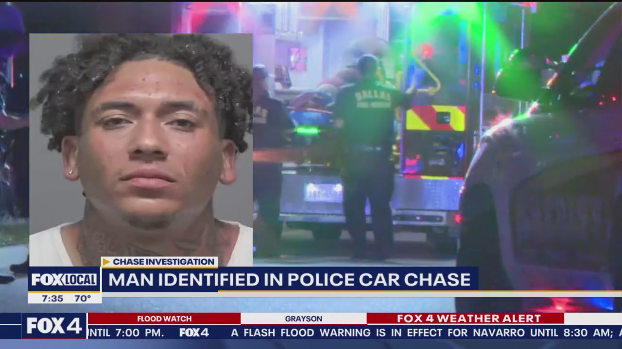 Grand Prairie police chase crash suspect identified | FOX 4 Dallas-Fort ...
