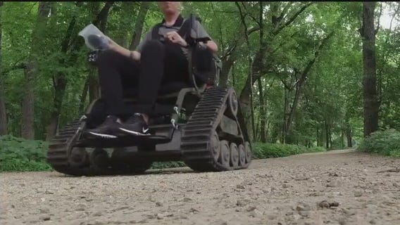 Exploring Minnesota's parks with track chairs