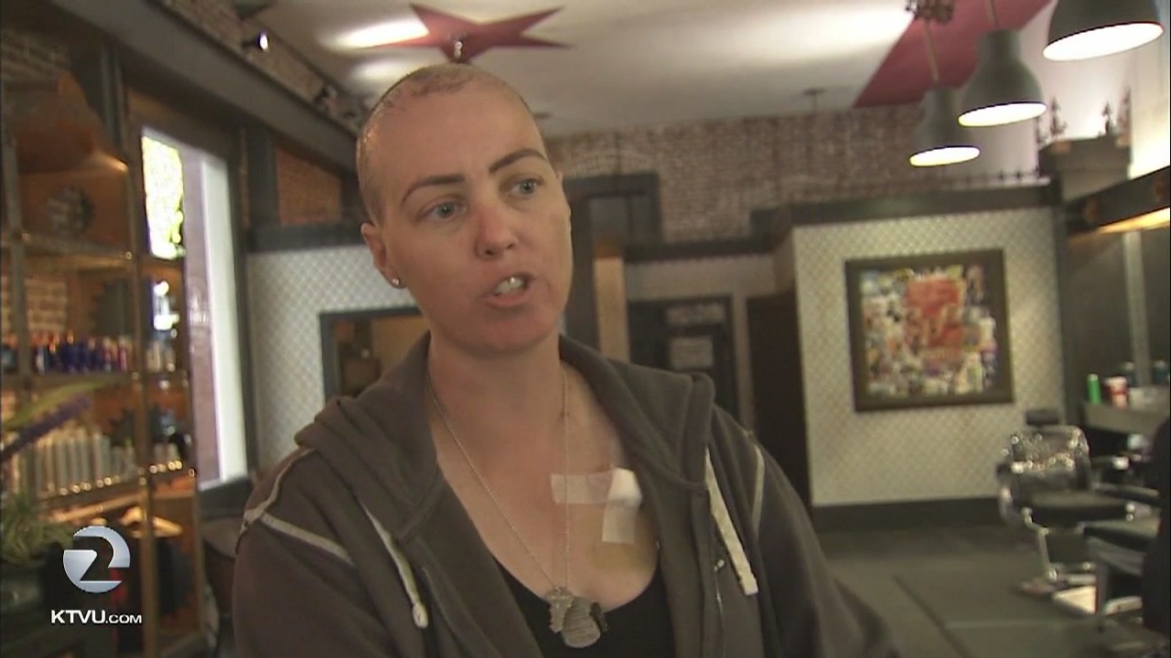 San Rafael police officers going bald for a good cause