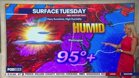 Peak of dangerous heat for Tuesday June 24