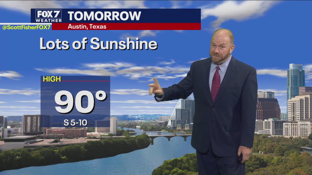 Austin weather: Another hot and sunny day tomorrow