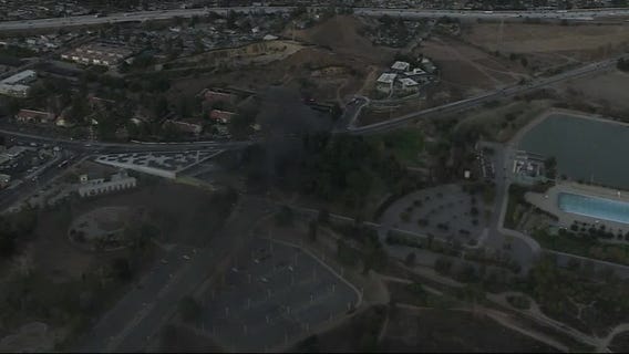 Firefighters take down Sylmar fire well under an hour
