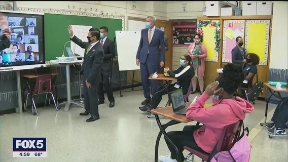 NYC public school students return to in-person learning