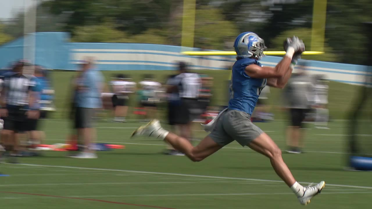 Lions Camp - Wide Receiver Battle