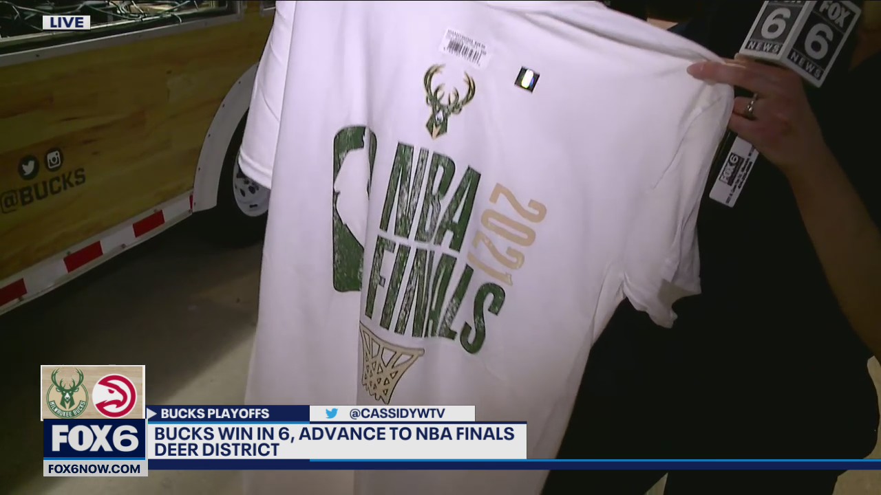 Bucks NBA Finals gear available after win