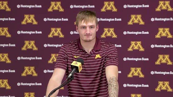 Gophers players talk heading to rival Iowa
