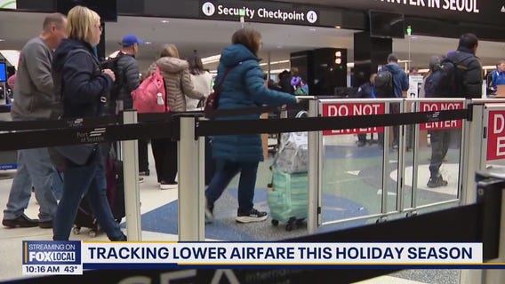 Tracking lower airfare this holiday season