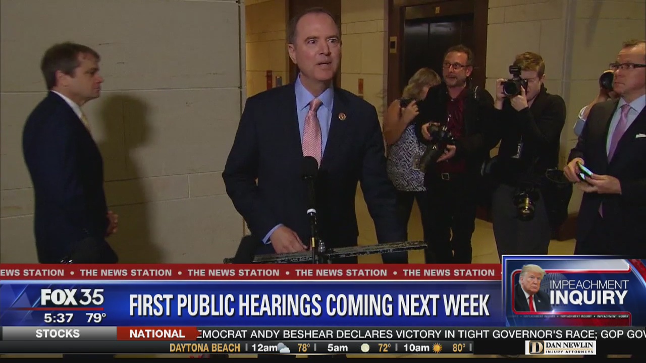 House impeachment inquiry to start open hearings on November 13