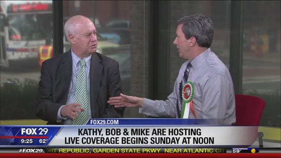 Bob Kelly Takes To St. Patrick's Day Parade Coordinator Michael Bradley