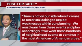 Chicago alderman pushes for stronger street festival barriers