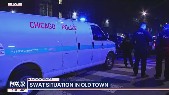 3 suspects barricaded themselves inside Old Town high-rise after fleeing from police