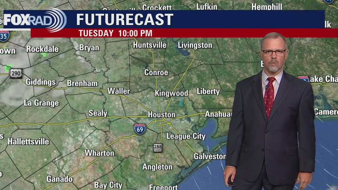Tuesday evening weather forecast