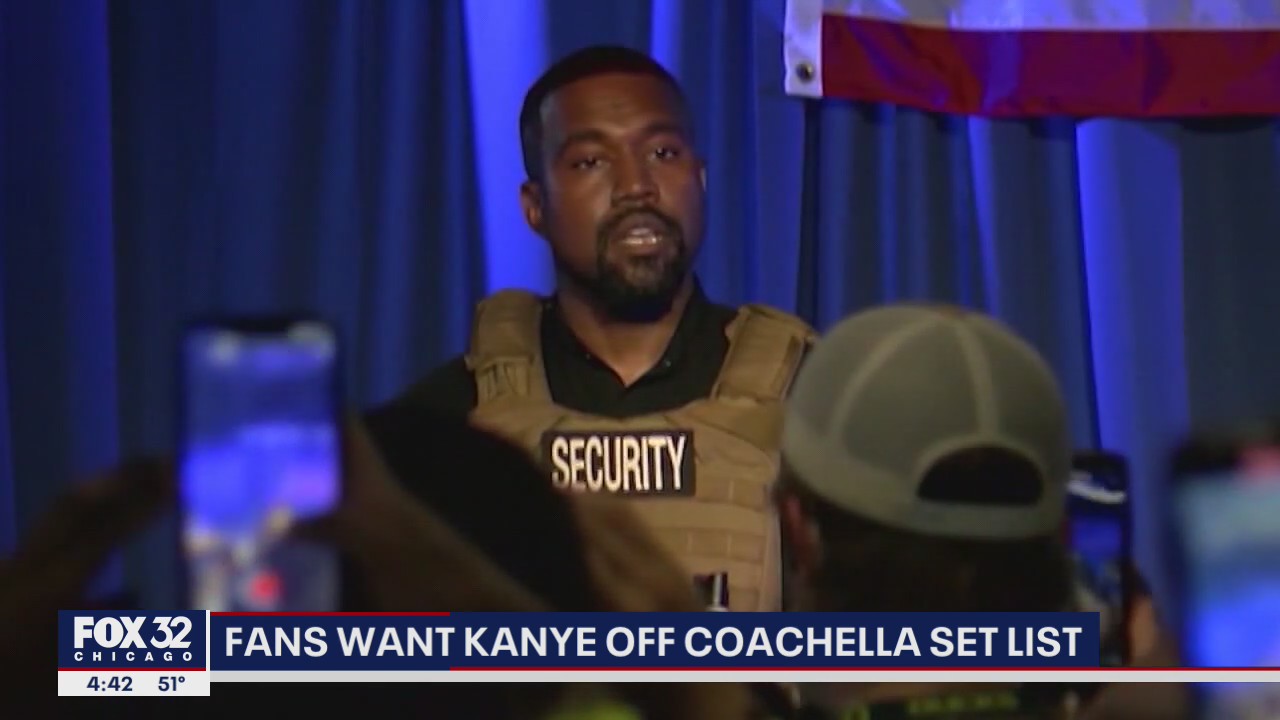 Fans want Kanye West off Coachella set list