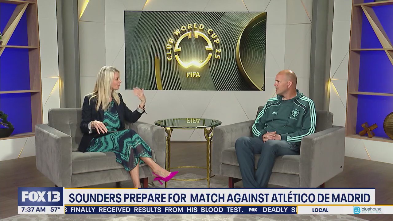 Sounders prepare for match against Atletico de Madrid