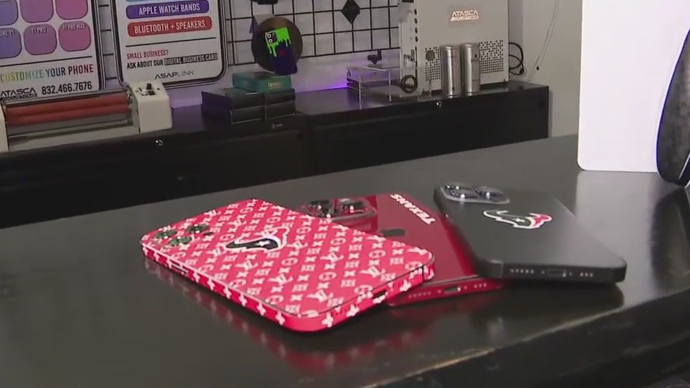 Custom Houston Texans tech gear