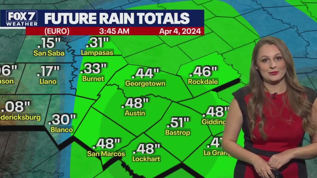 Austin weather: Cold front after Easter