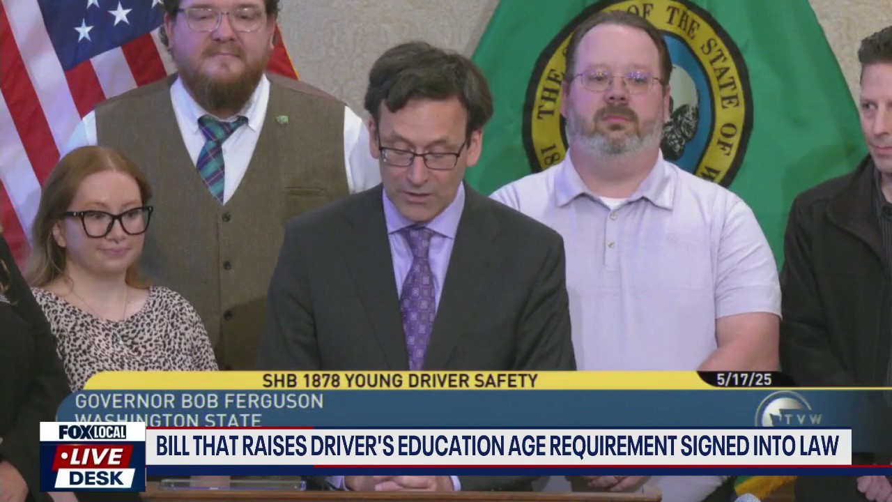 Gov. Ferguson signs bill raising driver's education age requirements