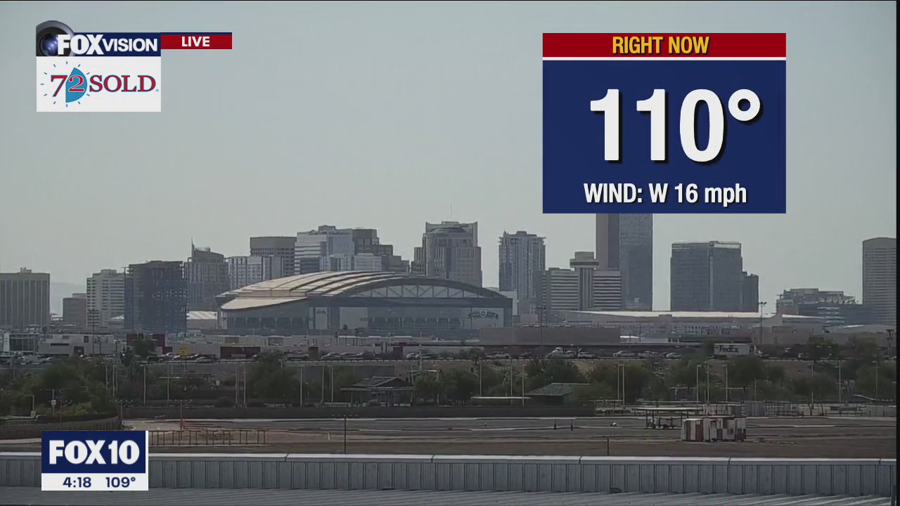 4 p.m. Weather Forecast - 7/20/22