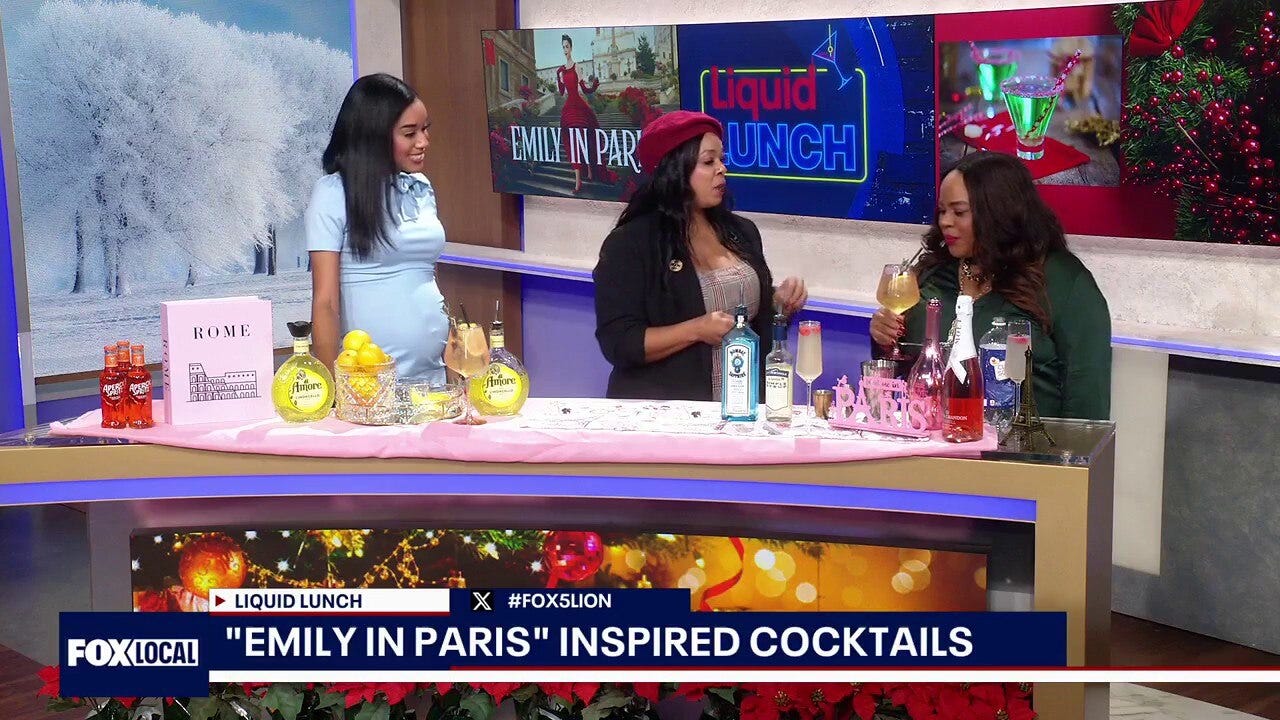 "Emily in Paris" Inspired Cocktails