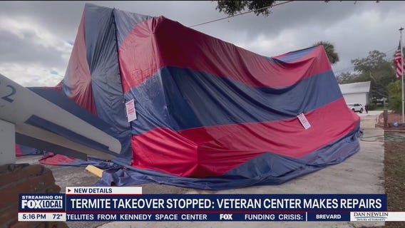 Cocoa veterans center threatened by termites gets help