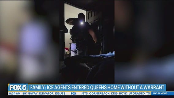 ICE agents storm Queens home with guns drawn
