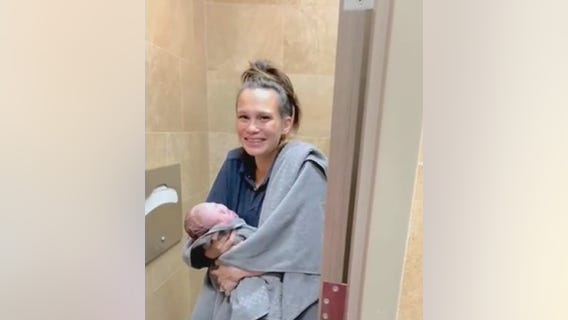 Texas nurse, mother gives birth in a gas station bathroom