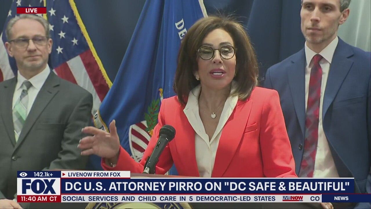 DC U.S. Attorney Pirro provides update on safety