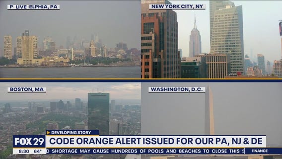 Will the Delaware Valley reach code red for air quality?
