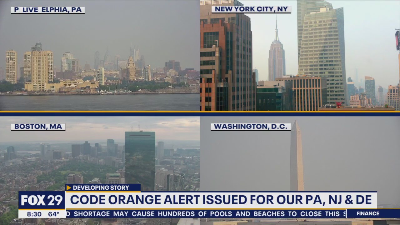 Will the Delaware Valley reach code red for air quality?