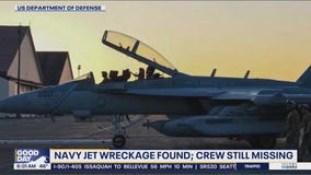 Navy Growler jet wreckage found; pilots still missing in WA