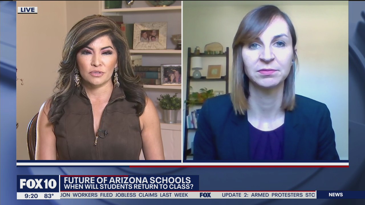 Kathy Hoffman, Arizona superintendent of public instruction, addresses future of schools amid COVID-19