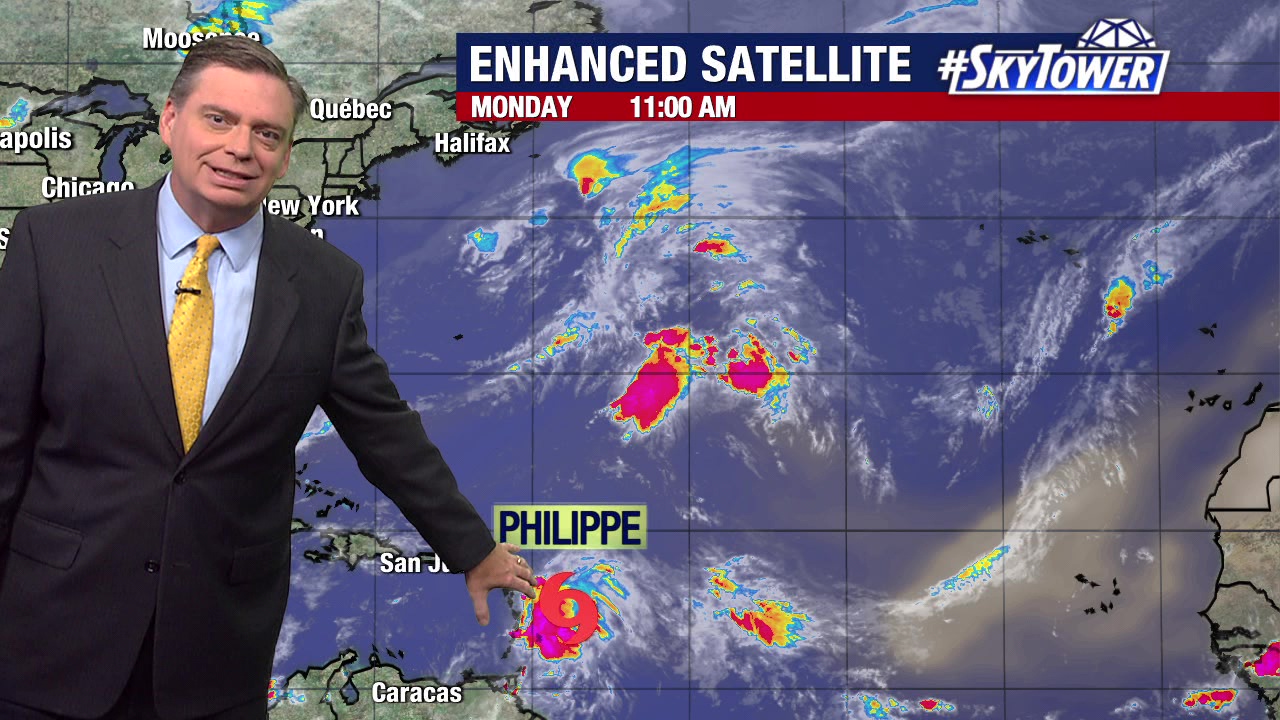 Philippe expected to become a hurricane