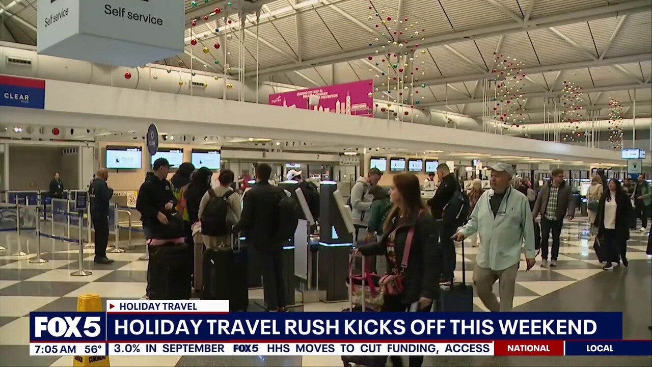 Here's what to expect from the holiday travel rush