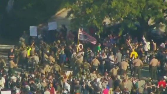 ICE protest outside Broadview facility draws big crowds