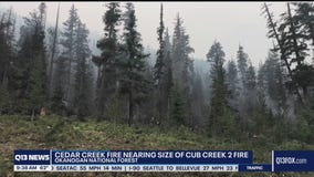 Wildfires continue burning in Washington's hot, dry summer