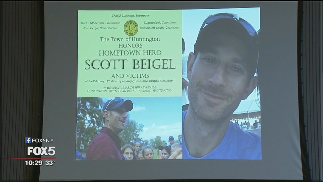 Scott Beigel honored in hometown