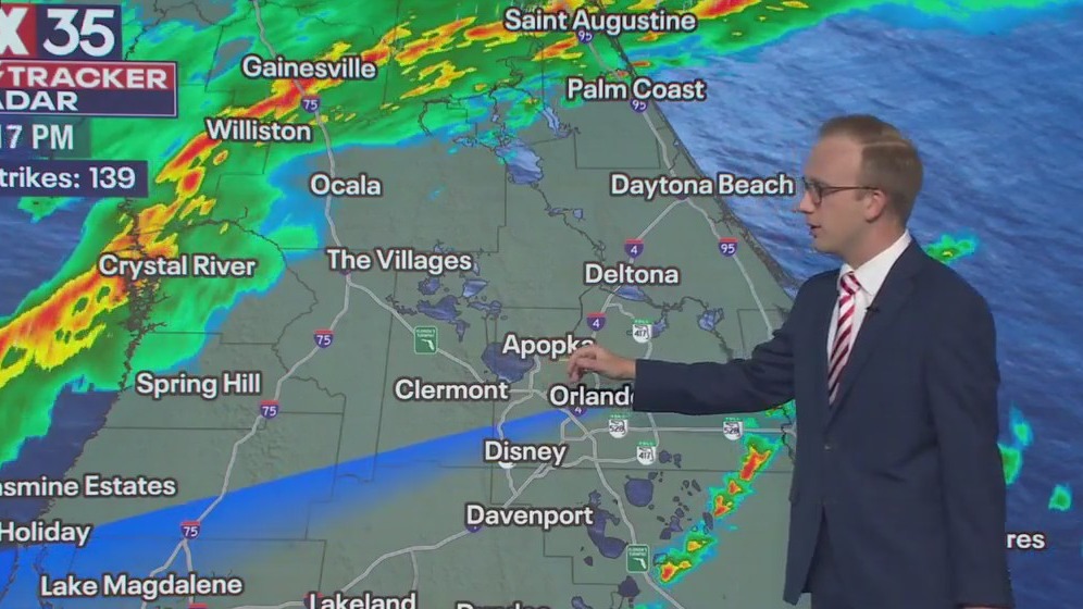 Orlando weather 1PM update: Tracking severe weather