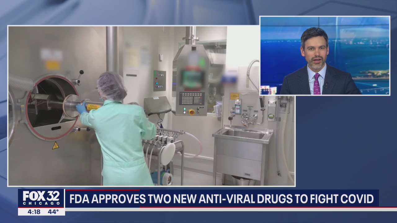 FDA approves 2 new anti-viral drugs to fight COVID