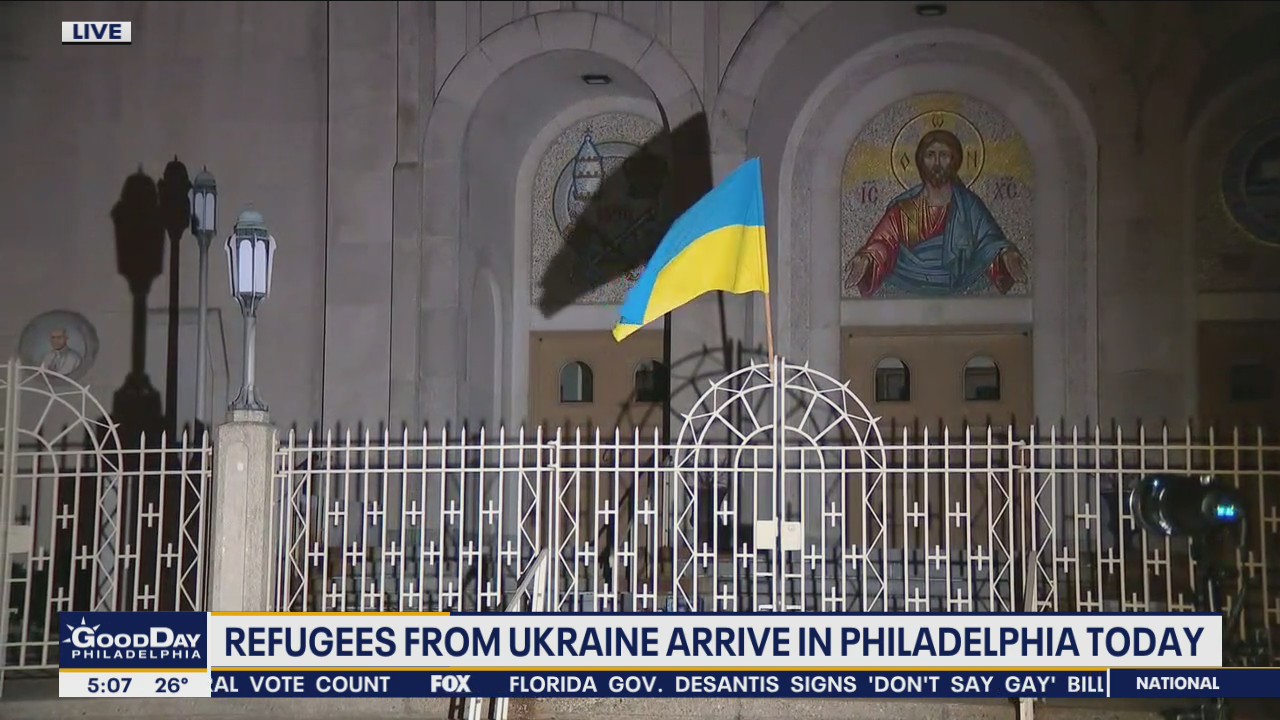 Ukrainian refugees set to travel to Philadelphia