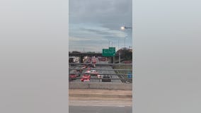 Avocado oil spill on I-35
