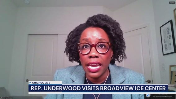 Rep. Underwood describes troubling conditions at Broadview ICE facility | ChicagoLIVE