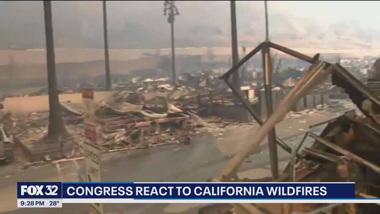 Congress reacts to southern California wildfires
