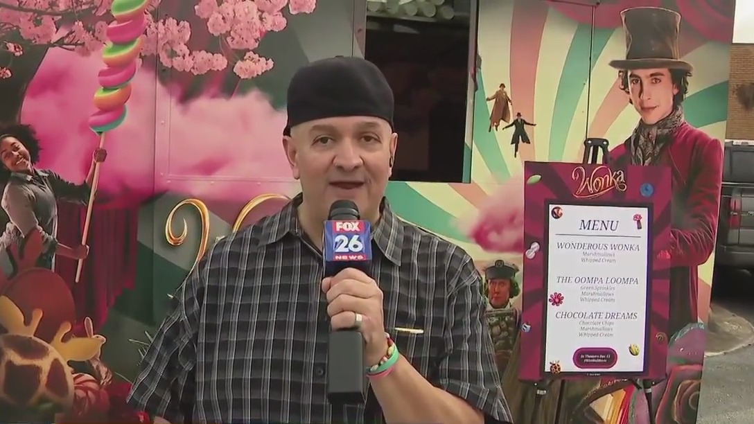 Wonka Wagon at Texas Winter Lights in Houston