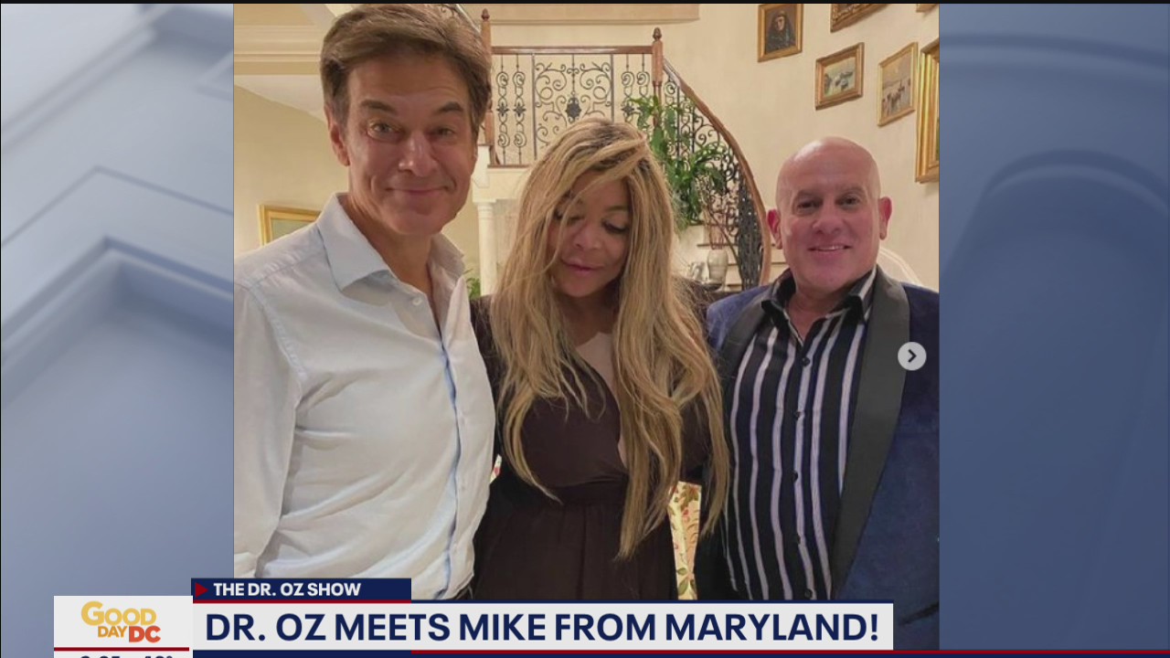 Dr. Oz talks COVID-19 vaccines, meeting Mike from Maryland!