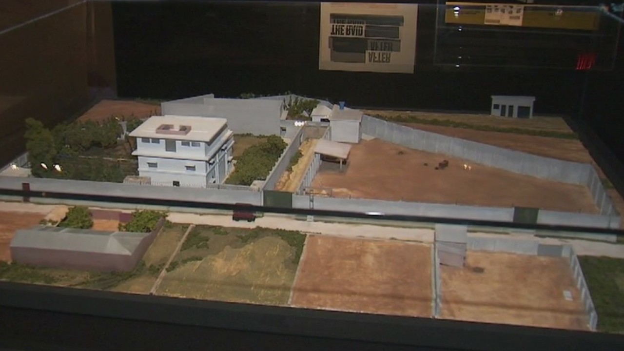 Special exhibit about the search for Osama Bin Laden