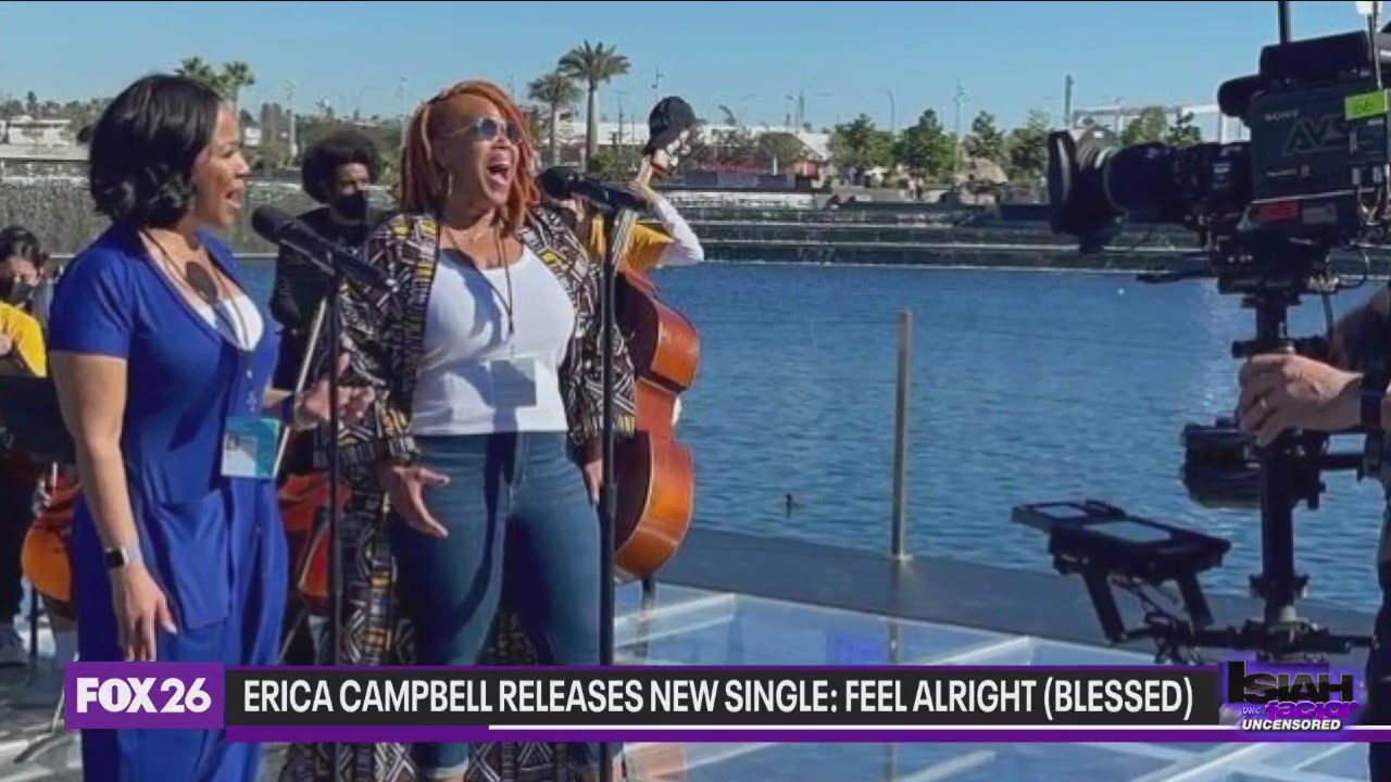 Gospel singer Erica Campbell releases new single: 'Feel Alright (Blessed)'