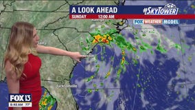 Tampa weather | Scattered thunderstorms Saturday