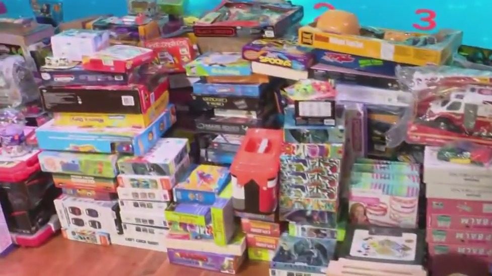 Hundreds of bikes, toys donated ahead of Christmas