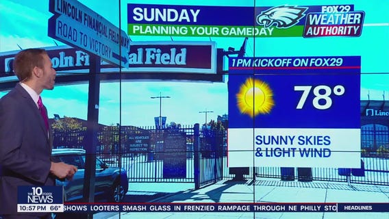 Weather Authority: 11 p.m. Saturday forecast